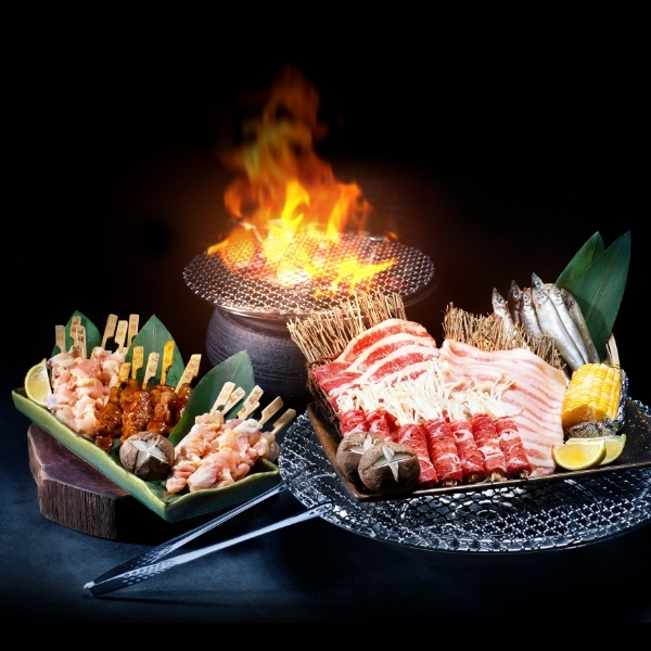 和風爐端燒餐2人前